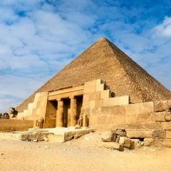 Ancient and mysterious pyramid