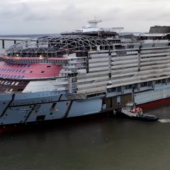 Watch: Wonder Of The Seas Steel Cutting To Delivery Mashup